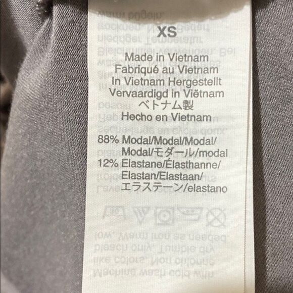 Point Sur Gray Flutter Sleeve Crew Neck Lightweight Top - Picture 4 of 4